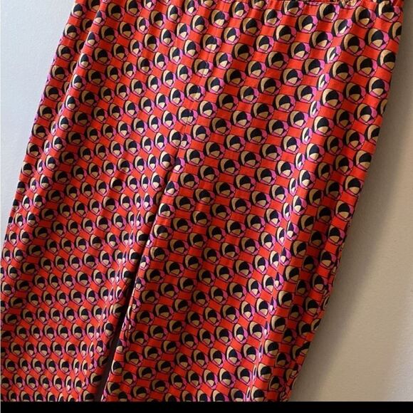 DIANE VON FURSTENBERG Abstract-foulard Flared Trousers - Picture 5 of 10